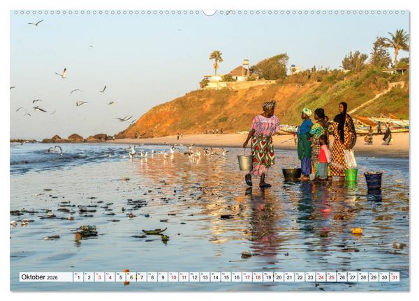 Produktbild: Westafrika - The Gambia (Wandkalender 2026 DIN A2 quer), CALVENDO Monatskalender