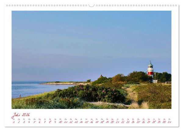 Produktbild: Aar&ouml; - Perle im kleinen Belt (hochwertiger Premium Wandkalender 2026 DIN A2 quer), Kunstdruck in Hochglanz