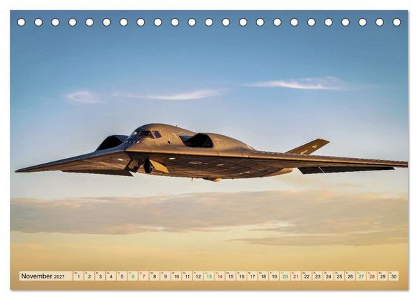 Produktbild: B2 Spirit - Bomber (Tischkalender 2027 DIN A5 quer), CALVENDO Monatskalender