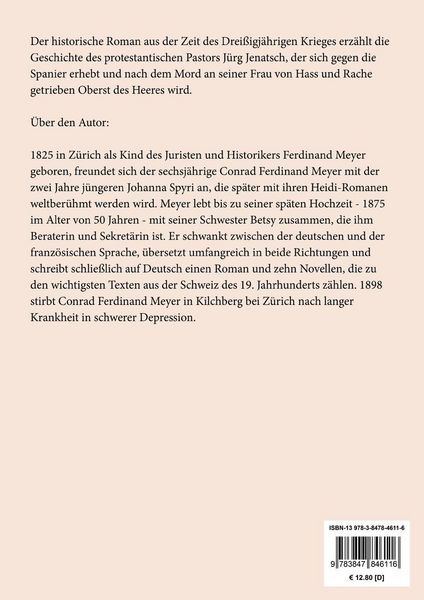 Produktbild: J&uuml;rg Jenatsch (Gro&szlig;druck)