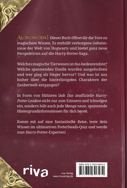 Produktbild: Das inoffizielle Harry-Potter-Lexikon