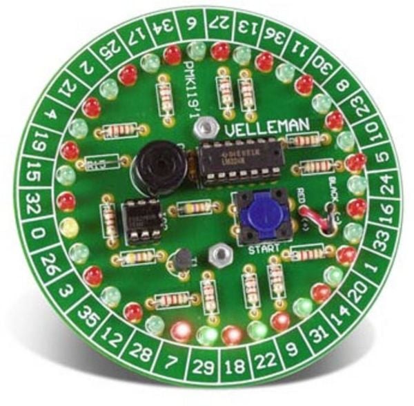 Whadda WSG119 LED Bausatz ROULETTE