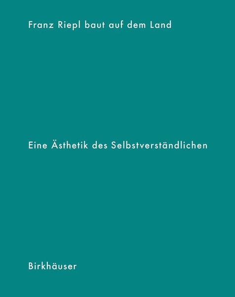 Produktbild: Franz Riepl baut auf dem Land