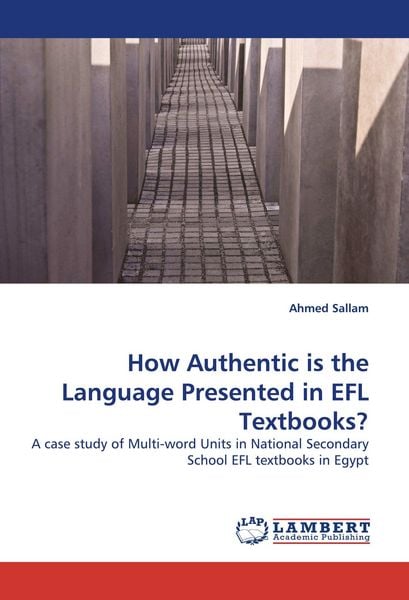 Produktbild: How Authentic is the Language Presented in EFL Textbooks?