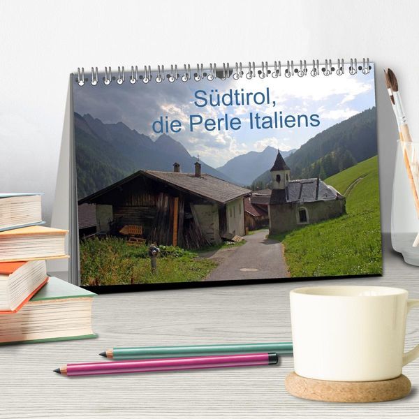 Produktbild: S&uuml;dtirol, die Perle Italiens (Tischkalender 2026 DIN A5 quer), CALVENDO Monatskalender