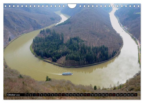 Produktbild: Das westliche Saarland klein aber fein (Wandkalender 2026 DIN A4 quer), CALVENDO Monatskalender
