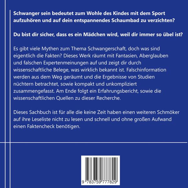 Produktbild: Mythen und Fakten in der Schwangerschaft