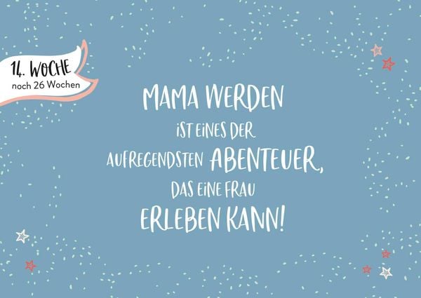 Produktbild: Ein kleines Wunder w&auml;chst heran.
