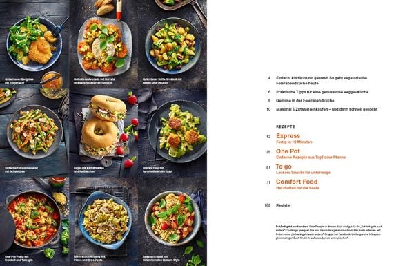 Produktbild: Feierabend-Blitzrezepte veggie