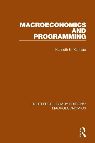 Produktbild: Macroeconomics and Programming