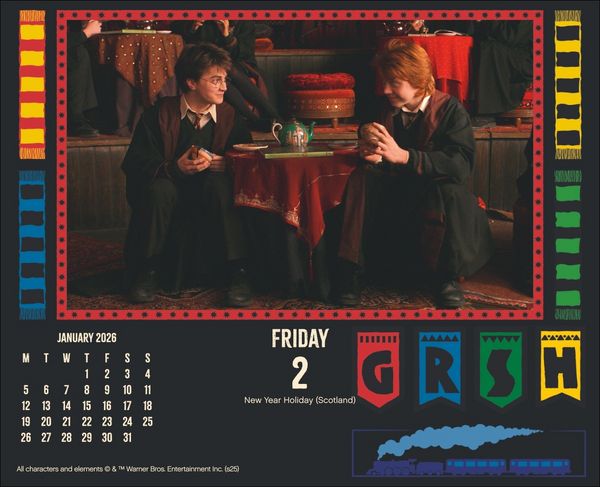 Produktbild: Harry Potter Tagesabrei&szlig;kalender 2026