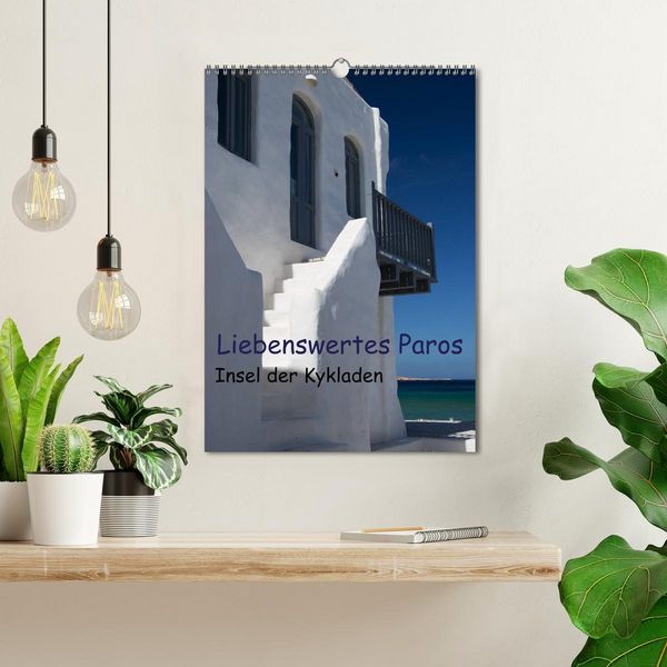 Produktbild: Liebenswertes Paros, Insel der Kykladen (Wandkalender 2026 DIN A3 hoch), CALVENDO Monatskalender