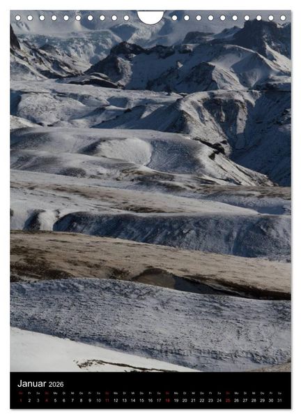 Produktbild: Island - Der Laugavegur-Kalender 2026 (Wandkalender 2026 DIN A4 hoch), CALVENDO Monatskalender