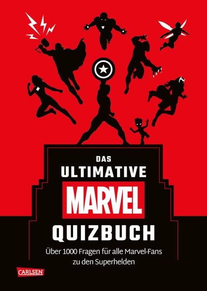 Marvel: Das ultimative MARVEL Quizbuch, Gebundene Ausgabe von Susie Rae, Carlsen, 978-3-551-28119-7