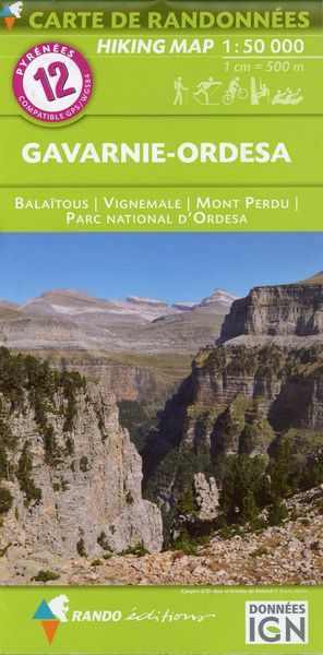Produktbild: Pyr&eacute;n&eacute;es carte 12 Gavarnie - Ordesa 1 : 50 000