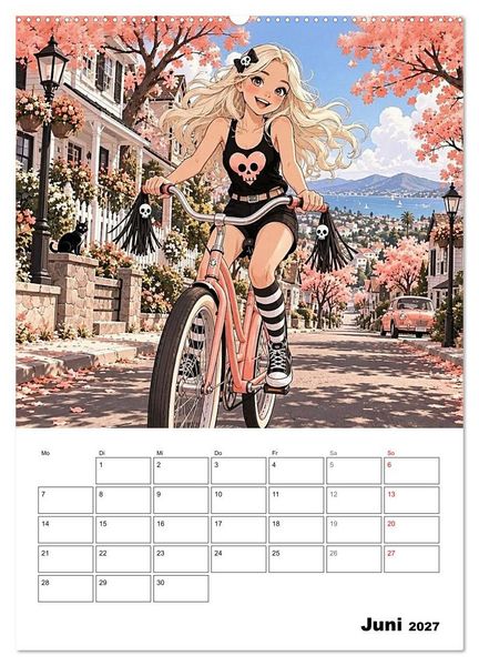 Produktbild: Kim, eben anders normal (Wandkalender 2027 DIN A2 hoch), CALVENDO Monatskalender