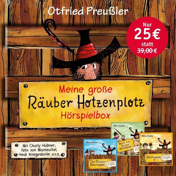 Produktbild: Meine gro&szlig;e R&auml;uber Hotzenplotz-H&ouml;rspielbox