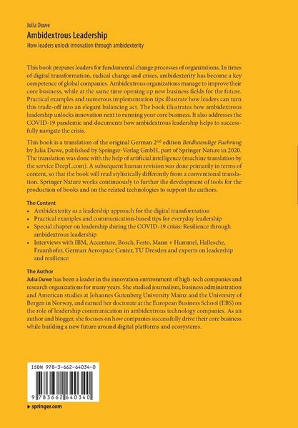 Produktbild: Ambidextrous Leadership