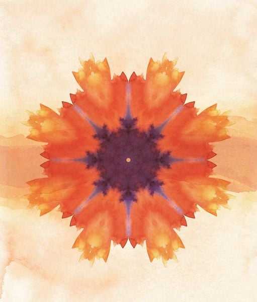 Produktbild: Malbuch Inside Out: Watercolor Mandala