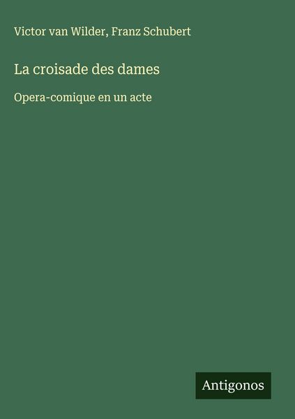 Produktbild: La croisade des dames