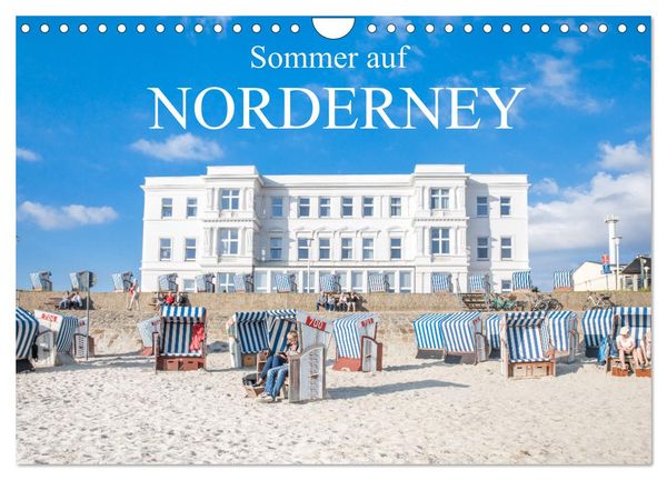 Produktbild: Sommer auf Norderney (Wandkalender 2026 DIN A4 quer), CALVENDO Monatskalender