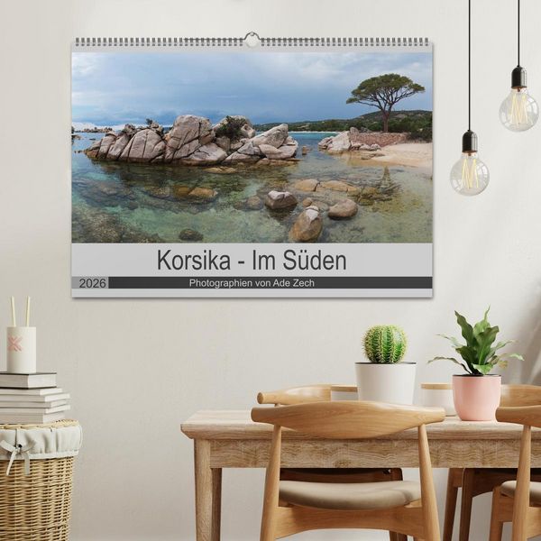 Produktbild: Korsika - Im S&uuml;den (Wandkalender 2026 DIN A2 quer), CALVENDO Monatskalender