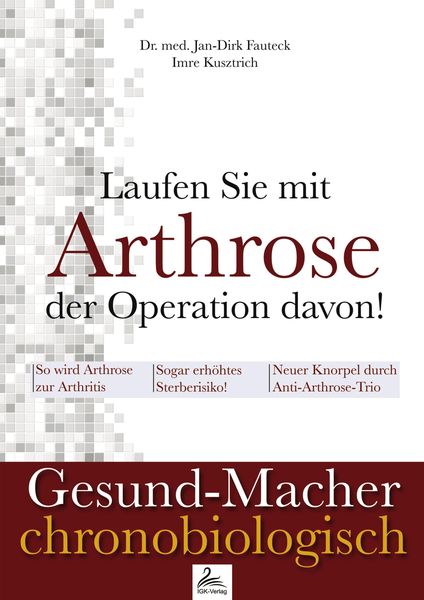 Produktbild: Laufen Sie mit Arthrose der Operation davon!