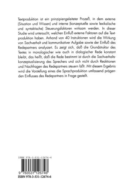 Produktbild: Textproduktion im Dialog