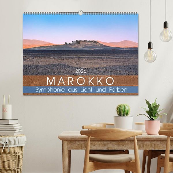 Produktbild: Marokko &ndash; Symphonie aus Licht und Farben (Wandkalender 2026 DIN A2 quer), CALVENDO Monatskalender