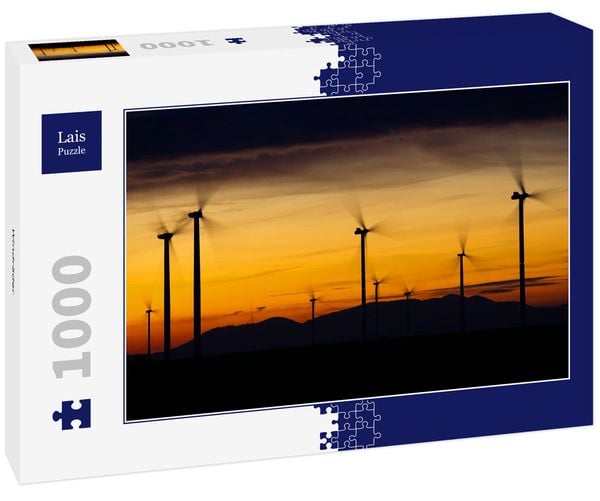 Produktbild: Lais Puzzle Windr&auml;der 1000 Teile