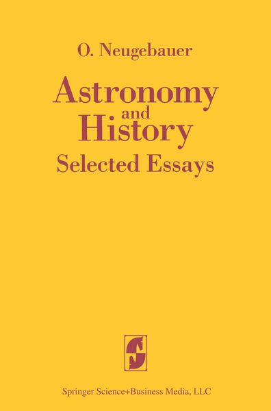 Produktbild: Astronomy and History Selected Essays