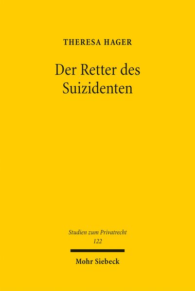 Produktbild: Der Retter des Suizidenten