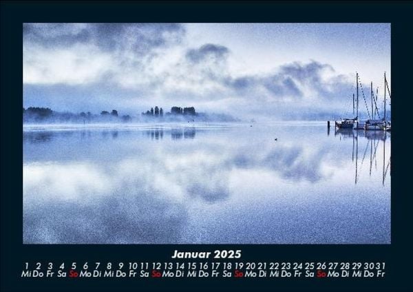Produktbild: Seeblick 2025 Fotokalender DIN A5