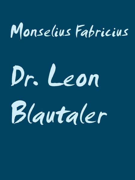 Produktbild: Dr. Leon Blautaler