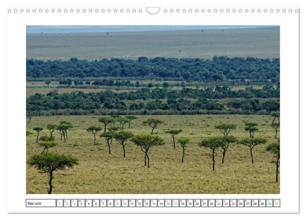 Produktbild: Karibu - Landschaften in Kenia (Wandkalender 2026 DIN A3 quer), CALVENDO Monatskalender