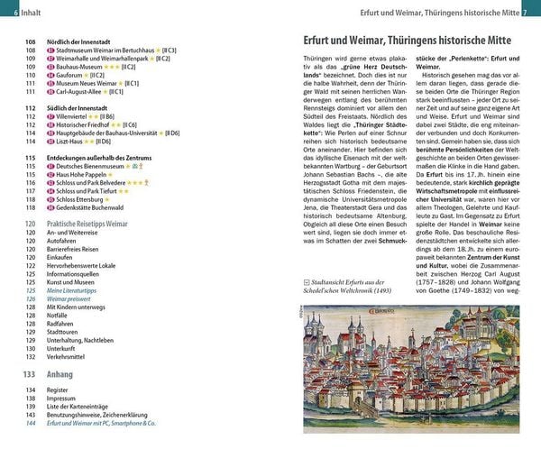Produktbild: Reise Know-How CityTrip Erfurt und Weimar
