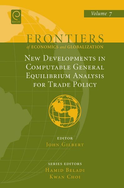 Produktbild: New Developments in Computable General Equilibrium Analysis for Trade Policy