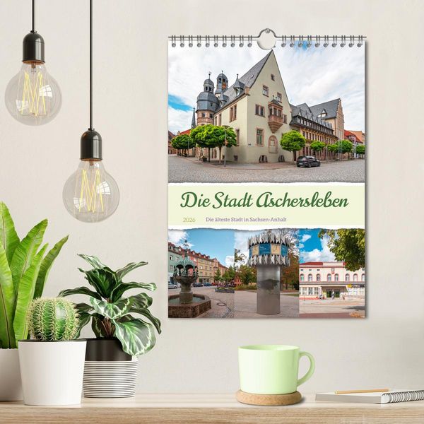 Produktbild: Die Stadt Aschersleben (Wandkalender 2026 DIN A4 hoch), CALVENDO Monatskalender