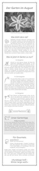 Produktbild: Paules Gartenplaner 2026 - Streifenplaner - Wandplaner - Küchen-Kalender - 11,3x49,5