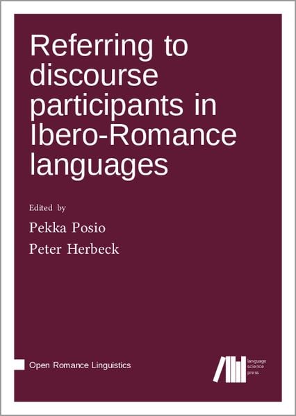 Produktbild: Referring to discourse participants in Ibero-Romance languages