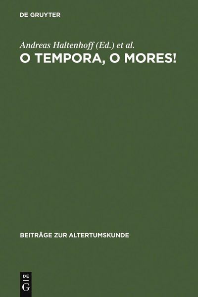 Produktbild: O tempora, o mores!