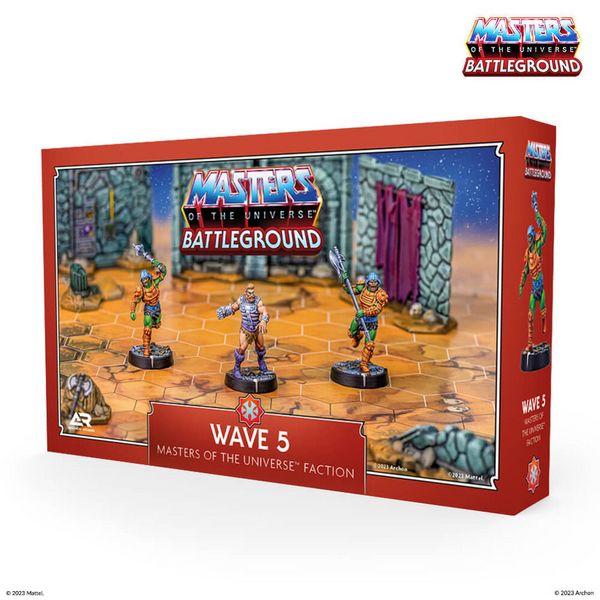 Produktbild: Masters of the Universe Battleground - Wave 5 Masters of the Universe-Fraktion