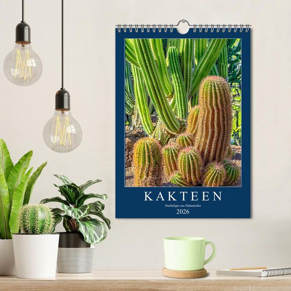 Produktbild: Kakteen - Stacheliges aus S&uuml;damerika (Wandkalender 2026 DIN A4 hoch), CALVENDO Monatskalender