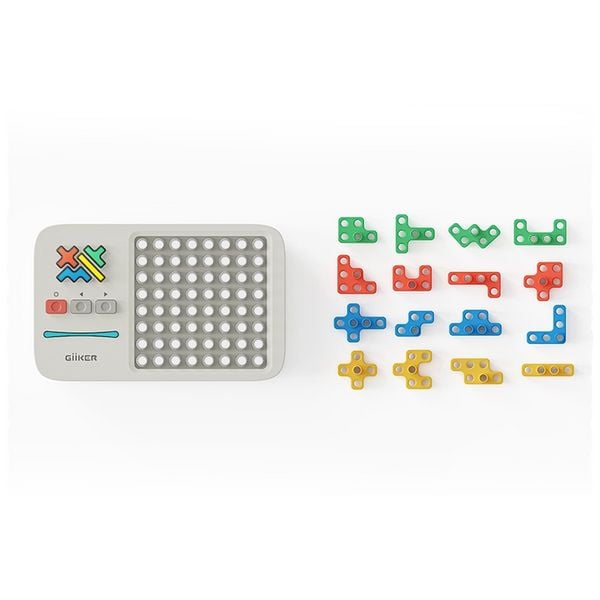 Produktbild: GiiKER Super Blocks Logikspiel, Muster- & Formpuzzle mit 1000+ Aufgaben, Spielkonsole