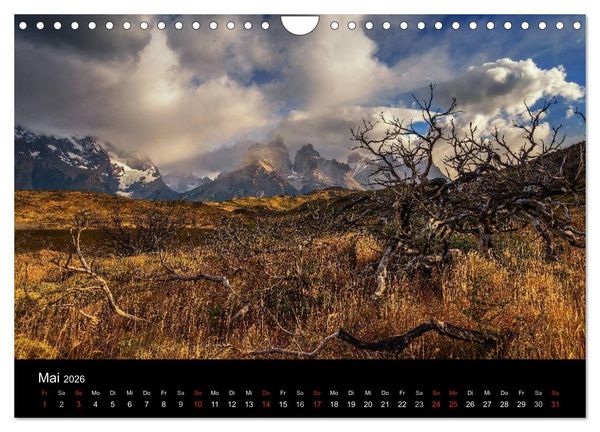 Produktbild: Patagonien-Land der Extreme (Wandkalender 2026 DIN A4 quer), CALVENDO Monatskalender