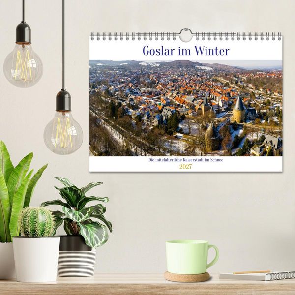 Produktbild: Goslar im Winter (Wandkalender 2027 DIN A4 quer), CALVENDO Monatskalender