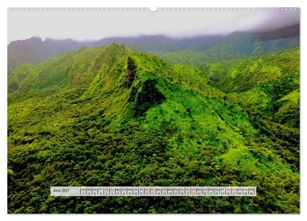 Produktbild: Aloha Spirit &ndash; The Magic of Hawaii (High Quality Premium Wall Calendar 2027 DIN A2 landscape),CALVENDO 12 Month Wall Calendar