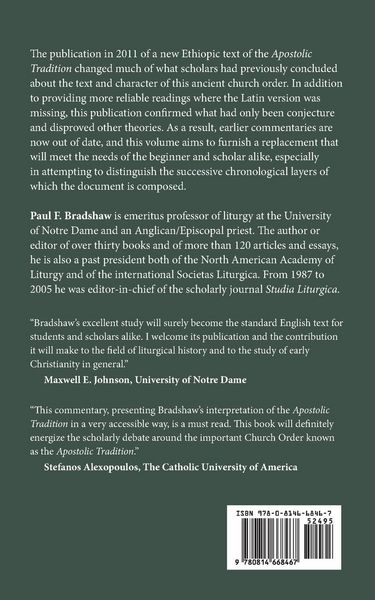 Produktbild: Apostolic Tradition