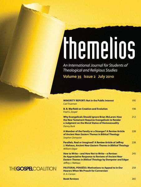 Produktbild: Themelios, Volume 35, Issue 2