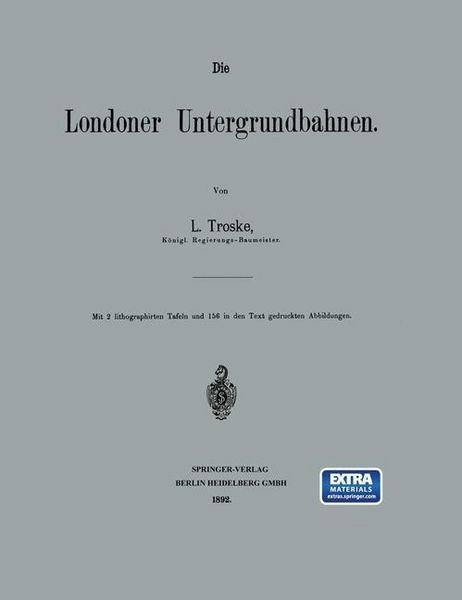 Produktbild: Die Londoner Untergrundbahnen